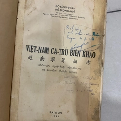 VIỆT - NAM CA - TRÙ BIÊN KHẢO 279537