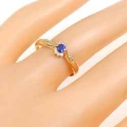 Nhẫn Sapphire tổng hợp Clé de Saint Pierre 0.10CT - Hàng hiệu Authentic 836363