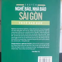 Chuyện Nghề Báo, Nhà Báo Sài Gòn Thuở Ban Đầu - Trần Nhật Vy 757941