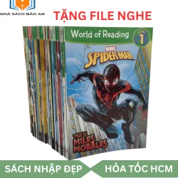 Sách - Marvel World of Reading trọn bộ 31 quyển tặng file nghe, Nhập trung đẹp