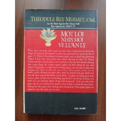 Một lối nhìn mới về luân lý - Theodule Rey-Mermet 540047