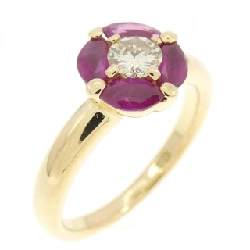 Nhẫn ruby K18YG 0.56CT