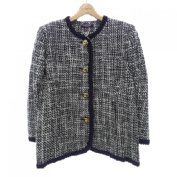 【Mã giảm giá】Thời trang Leonar LEONARD FASHION Áo khoác không cổ