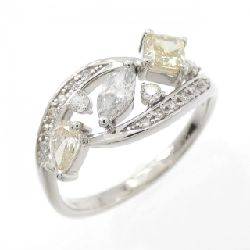 【Sản phẩm mới】Nhẫn kim cương PT950 0.81CT