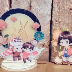 Combo standee và móc khóa truyện Ngang tàng ( boylove)