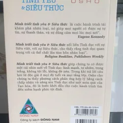 Minh Triết Tình Yêu & Siêu Thức của Osho - Nhà Xuất Bản Hồng Đức 701660