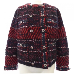 【Mã giảm giá】Áo khoác không cổ CHANEL