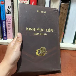 II Sách Phật Giáo: Kinh Mục Liên Sám Pháp - PL. 2508 - 1964