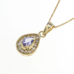 Dây chuyền Tanzanite 14KYG/K18YG - Hàng hiệu Authentic 860893