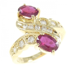 Nhẫn Ruby K18YG 1.10CT