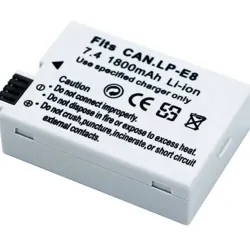 PIN MÁY ẢNH CANON LP-E8 (LP E8) 7.4V CHO CANON EOS 550D, 600D, 650D, 700D 711414