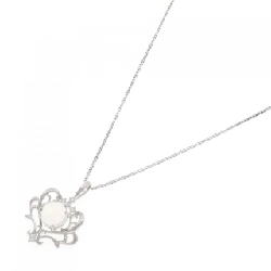 Dây chuyền opal PT900/PT850 0.60CT - Hàng hiệu Authentic 860000