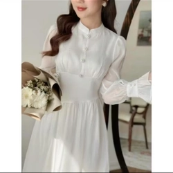 Váy trắng đi đám cưới dự tiệc  518765