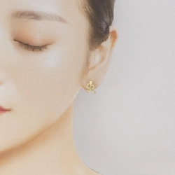 K18YG Bông tai kim cương 0.32CT - Hàng hiệu Chính hãng 866727