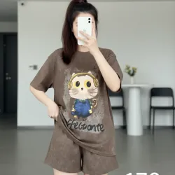 Set bộ thun QCCC xinh xắn size M còn nguyên tag 1023377