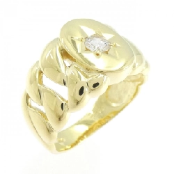 Nhẫn kim cương K18YG 0.200CT - Hàng hiệu Chính hãng