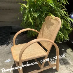 Ghế đơn mây tre đan 703667