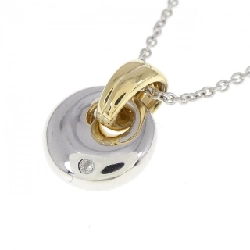 Dây chuyền kim cương 750YG/750WG 0.01CT - Hàng hiệu Chính hãng 867734