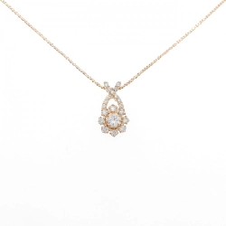 K18PG Dây chuyền kim cương 0.110CT - Hàng hiệu Chính hãng