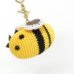Túi charm Louis Vuitton Monogram Bee LV Croche M02585 - Hàng hiệu Chính hãng 808426