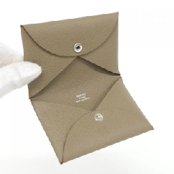 【Sản phẩm chưa sử dụng】Thẻ đựng thẻ Hermes Calvi 044164CK 622607