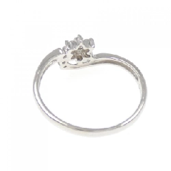 Nhẫn kim cương hoa PT900 0.12CT 671359