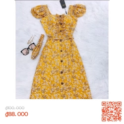 Đầm hoa cánh tiên  460283