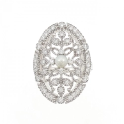 Nhẫn ngọc trai Akoya Mikimoto 3.7mm - Hàng hiệu Chính hãng 835710