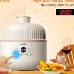 Nồi nấu chậm USC08W dung tích 0.8L, 6 chức năng nấu, hẹn giờ nấu 12 tiếng 960447