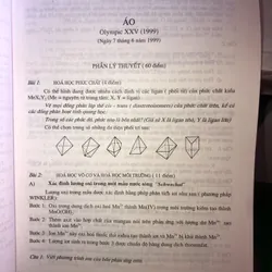 Olympic hoá học Việt Nam và Quốc tế Tập 4 707050