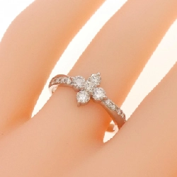 【Sản phẩm mới】Nhẫn kim cương PT950 hình hoa 0.50CT 671109