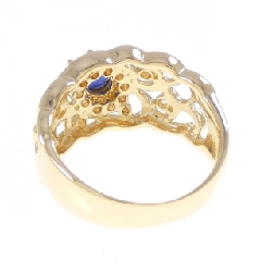 Nhẫn Sapphire K18YG 0.52CT 667057