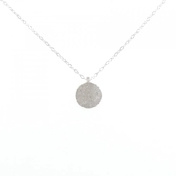 K18WG Dây chuyền kim cương 0.03CT - Hàng hiệu Chính hãng