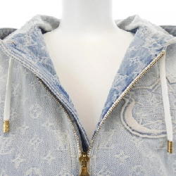 Áo khoác denim LOUIS VUITTON NBA Zip Through Hoodie HLA01WUZD - Hàng hiệu Chính hãng 885612