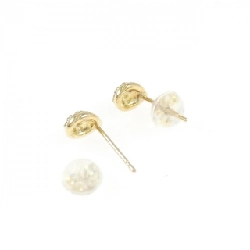 K18YG Bông tai kim cương 0.10CT - Hàng hiệu Chính hãng 870305