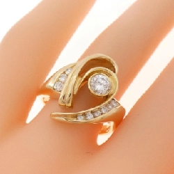 Nhẫn kim cương 18KYG 0.32CT - Hàng hiệu Authentic 853481