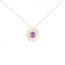 K18YG Sapphire Necklace - Hàng hiệu Authentic