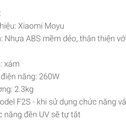 Máy giặt mini gấp gọn thông minh XIAOMI MOYU tiện lợi Có tia UV 215171