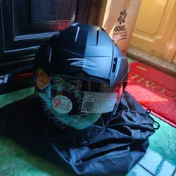 Nón bảo hiểm Mũ bảo hiểm Zeus 613B 3/4 – 2 kính, mái che rời, chính hãng 736595