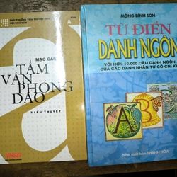 COMBO: Từ điển danh ngôn (Mộng Bình Sơn) & Tấm ván phóng dao (Mạc Can)