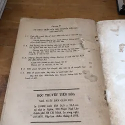 Học thuyết Tiến Hoá tập 1  1030052