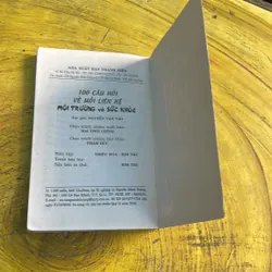 COMBO CÁC CÂU HỎI KHOA HỌC KHO TÀNG TRI THỨC- 100 CÂU HỎI VỀ MỐI KIÊN HỆ MÔI TRƯỜNG VÀ SK 735714