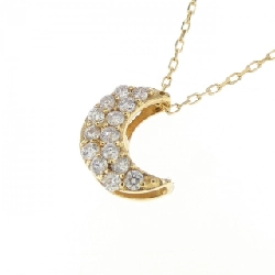 K18YG Mặt dây chuyền kim cương 0.10CT - Hàng hiệu Chính hãng 862394