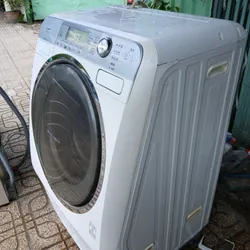 Máy giặt nội địa nhật 110V có sấy khô mặc ngay 675012