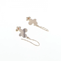 K10YG Bướm Garnet Bông Tai - Hàng hiệu Chính hãng 868093