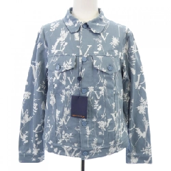 Áo khoác denim DNA lá của LOUIS VUITTON HNA59WNF1 - Hàng hiệu Authentic