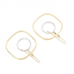 K18YG/K18WG Bông tai - Hàng hiệu Authentic 876831