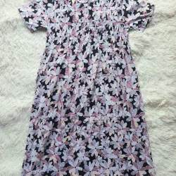 Đầm xô hoa Nhật freesize (S,M,L) 2hand, đô mới cao