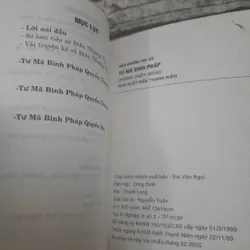 Điền Nhương Thư với Tư Mã Binh Pháp. Soạn giả Dương Diên Hồng 607258