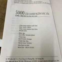 5000 câu danh ngôn đặc sắc. 999 460682